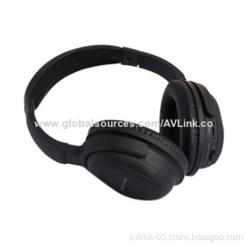 Rotatable Noise-cancelling Headphones with Comfortable Wearing for Aircrafts/Subway/Train/Bus